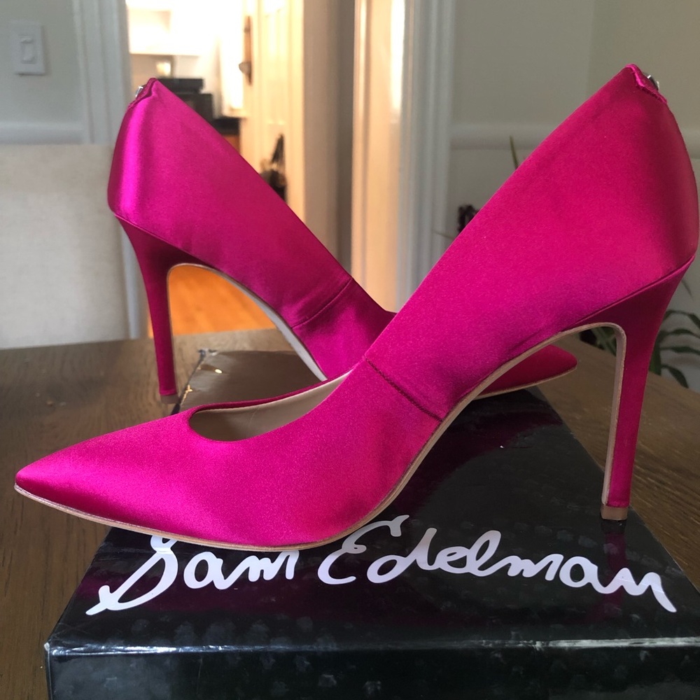 Sam Edelman Hot Pink Hazel- Barely Worn!